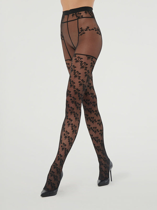 Wolford Floral Suspender Tights Beauty Fresh Wolford Floral Suspender Tights Beauty Fresh