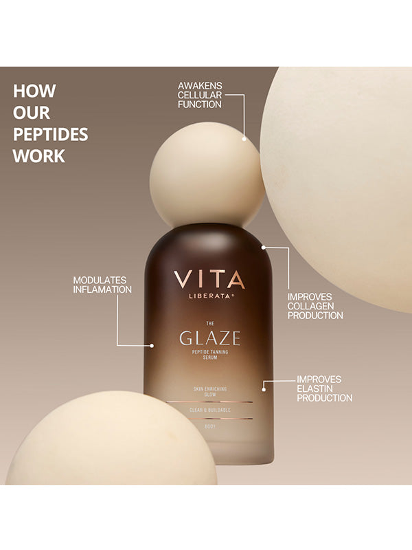 Vita Liberata The Glaze Peptide Tanning Serum (50ml)