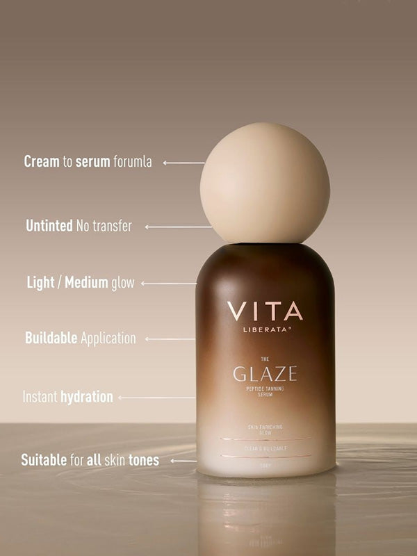 Vita Liberata The Glaze Peptide Tanning Serum (50ml)