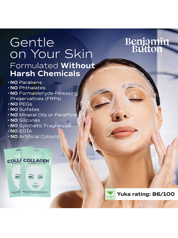 Benjamin Button Collagen Face Mask (5pk)