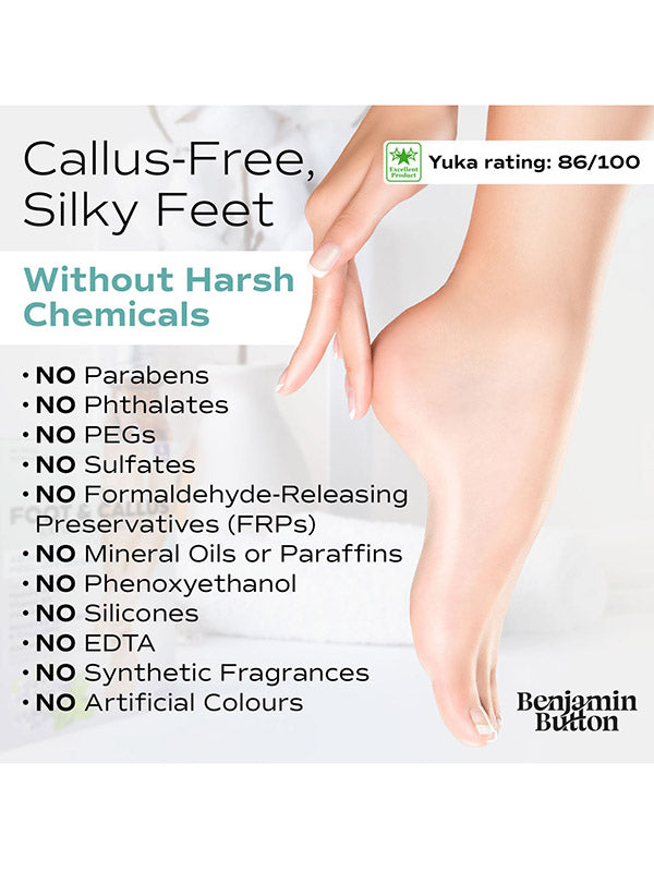 Benjamin Button Foot & Callus Exfoliating Socks (5pk)