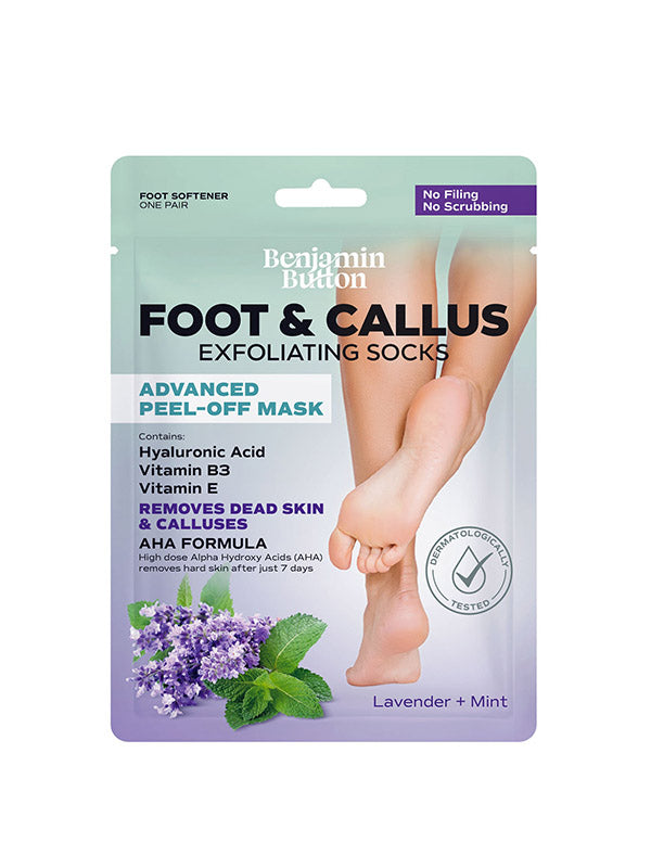Benjamin Button Foot & Callus Exfoliating Socks (Single)