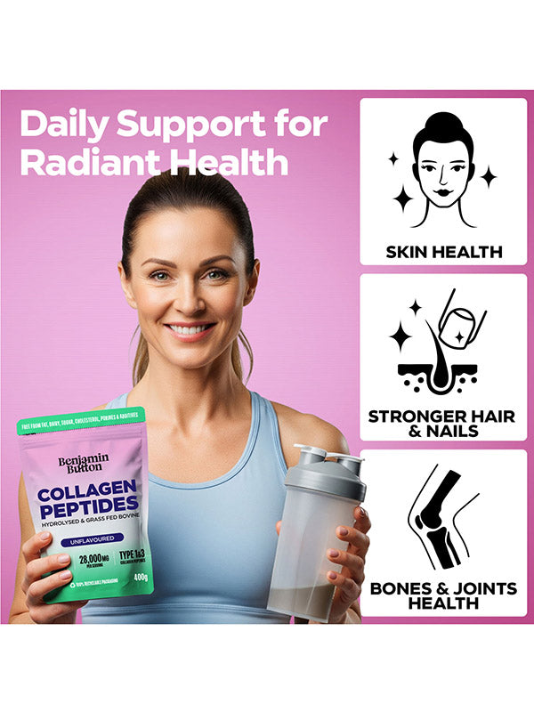 Benjamin Button Collagen Peptides Protein Powder (400g)