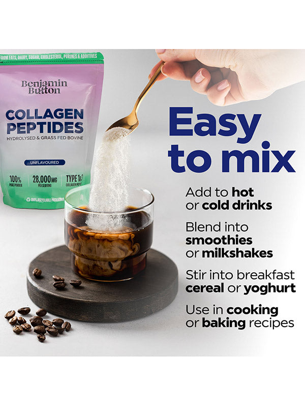 Benjamin Button Collagen Peptides Protein Powder (400g)