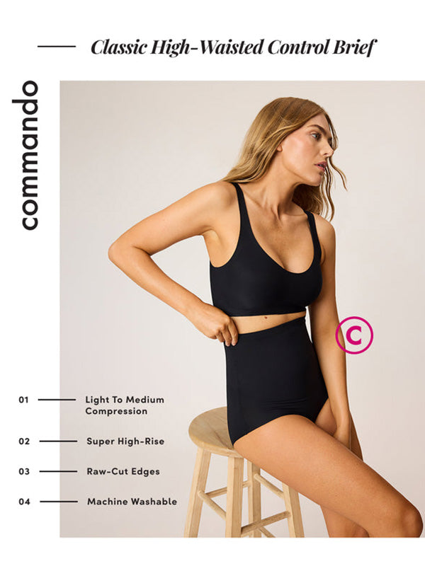 Commando Classic Control High-Waist Brief