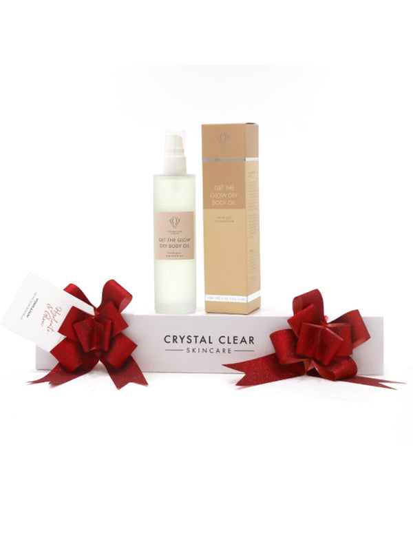 Crystal Clear Hydrate & Glow Small Cracker (Get The Glow Dry Body Oil 100ml)