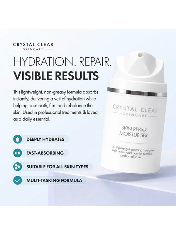 Crystal Clear Skin Repair Moisturiser (50ml)