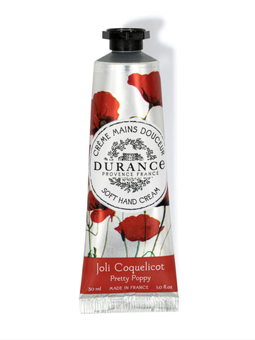 Durance Hand Cream - Pretty Poppy (30ml)