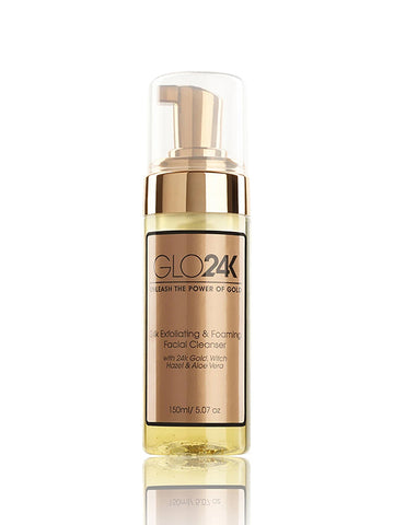GLO24K Exfoliating And Foaming Facial Cleanser