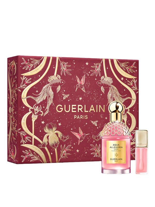 Guerlain Aqua Allegoria Flora Bloom Forte EDP 75ml & KissKiss Bee Glow Oil Xmas '25 Gift Set