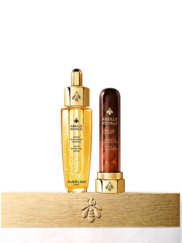 Guerlain Abeille Royale Anti-Wrinkle & Radiance Vitamin Cg Treatment (Bee Lab Shot + Youth Watery oil)