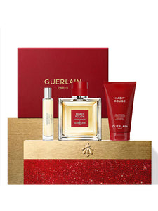 Guerlain Habit Rouge EDT Christmas Gift Set