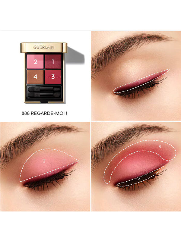 Guerlain Ombres G Eyeshadow Quad Christmas Limited Edition