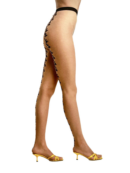 Wolford Floral Tights
