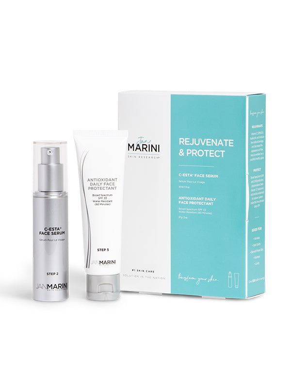 Jan Marini Rejuvenate & Protect (C-Esta Face Serum & Antioxidant Daily Face Protectant)|