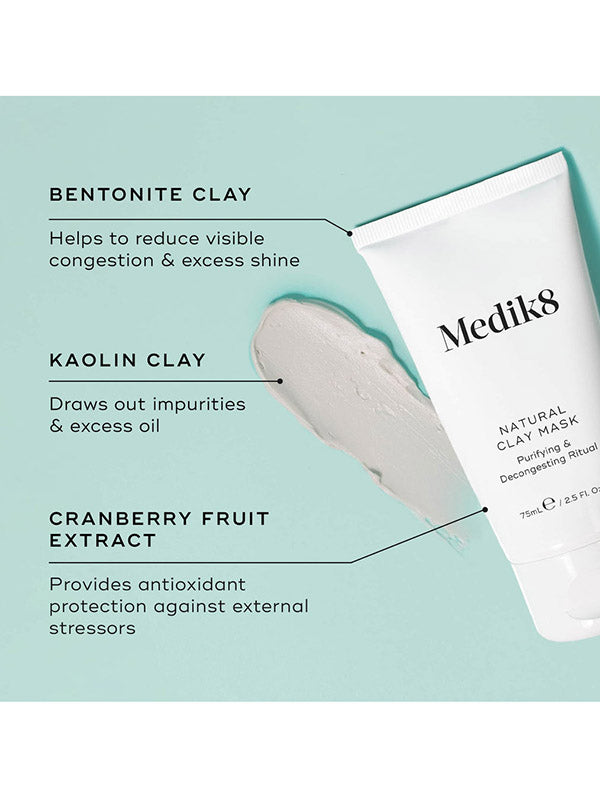 Medik8 Natural Clay Mask (75ml)