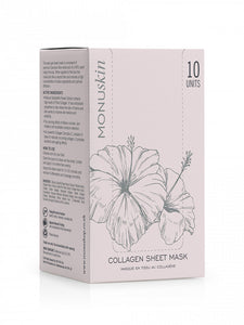 Monuskin Collagen Sheet Mask (10pk)