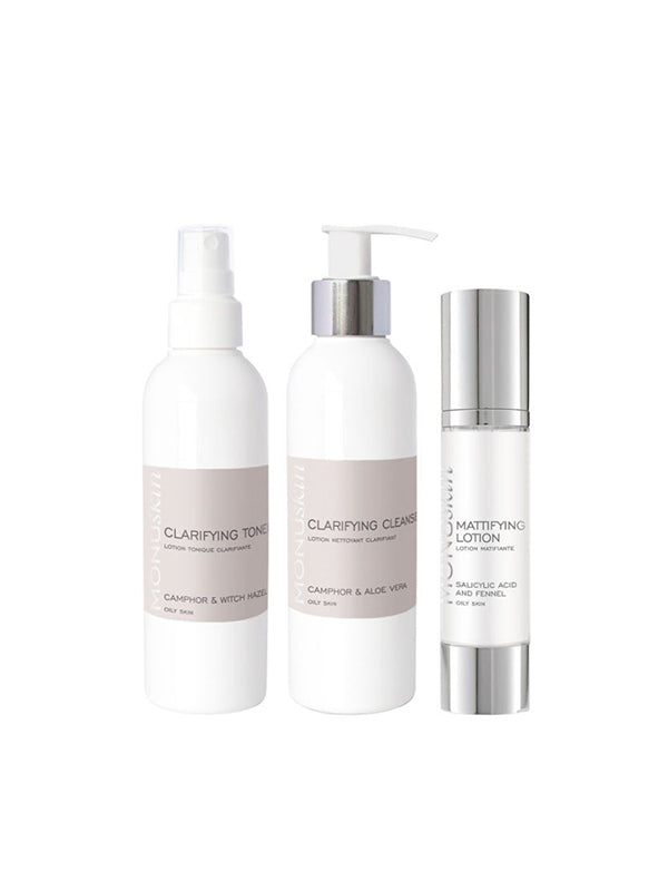 Monuskin Essentials Trio pack - Oily Skin