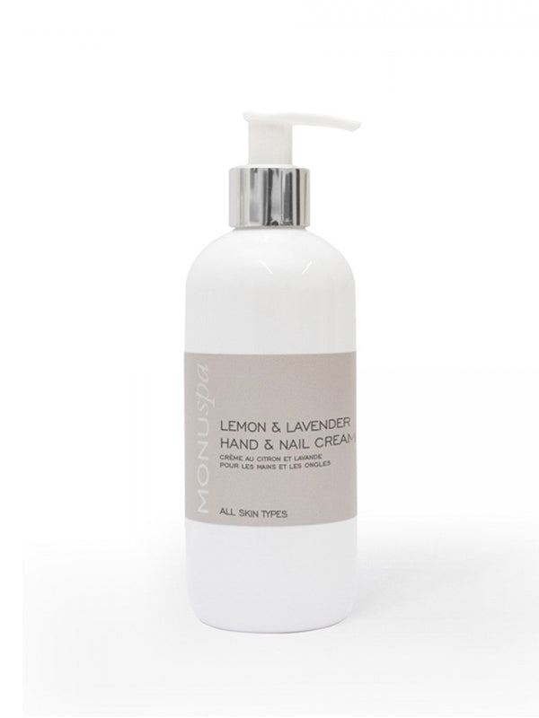 Monuskin Lemon & Lavender Hand & Nail Cream (300ml)