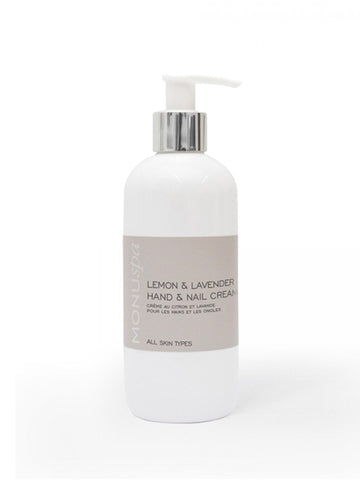 Monuskin Lemon & Lavender Hand & Nail Cream (300ml)