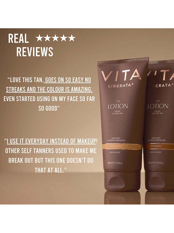Vita Liberata Fabulous Tinted Tanning Lotion Dark (200ml)