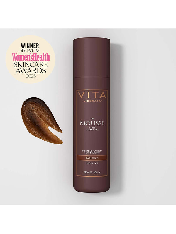 Vita Liberata Tinted Tanning Mousse Dark (200ml) NEW