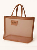 Vita Liberata Mesh Tote Bag