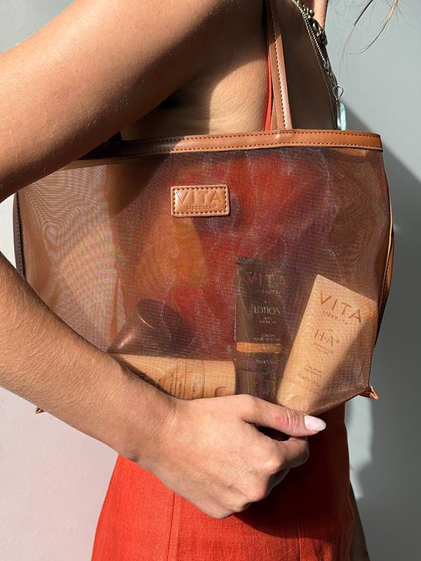 Vita Liberata Mesh Tote Bag