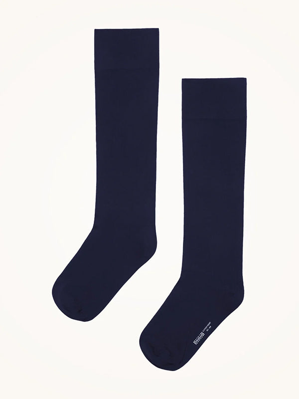 Wolford Cotton Velvet Knee-High Socks