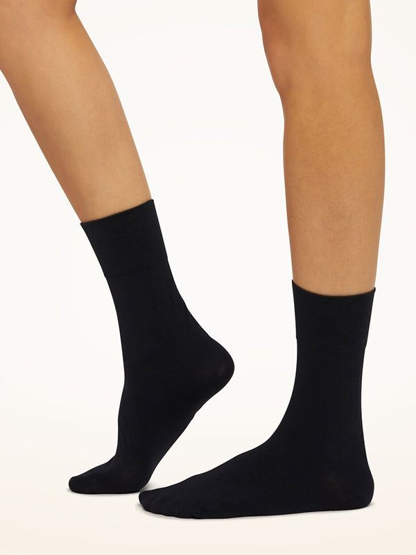 Wolford Cotton Velvet Socks