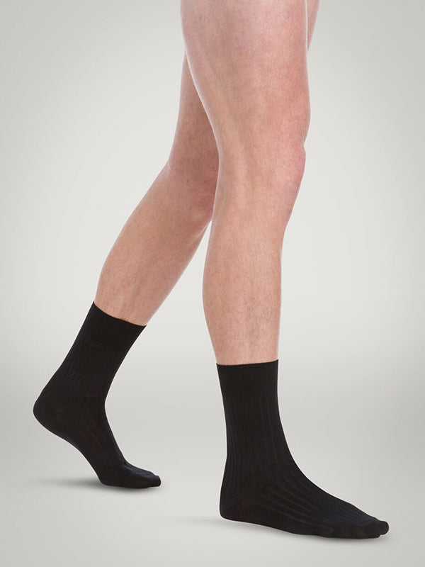 Wolford Luxury Cotton Rib Socks