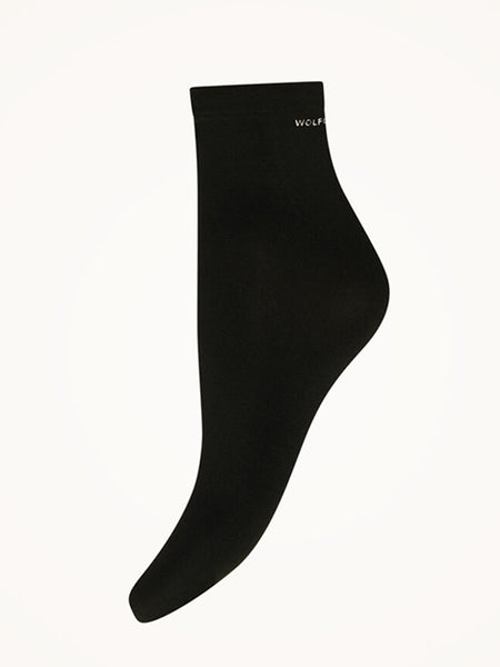 Wolford Silver Logo Socks