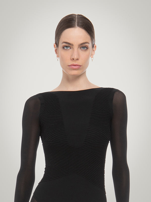 Wolford Shaping Plisseé String Body