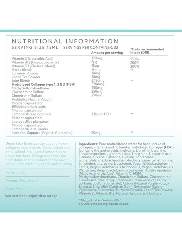 ZENii Triple Collagen Joint Rescue (500ml)