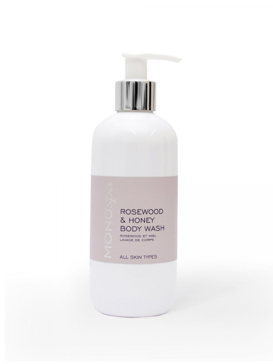 Monuskin Rosewood & Honey Body Wash (300ml)