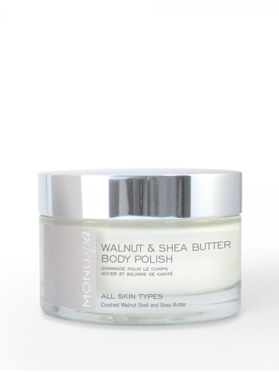 Monuskin Walnut & Shea Butter Body Polish (180ml)