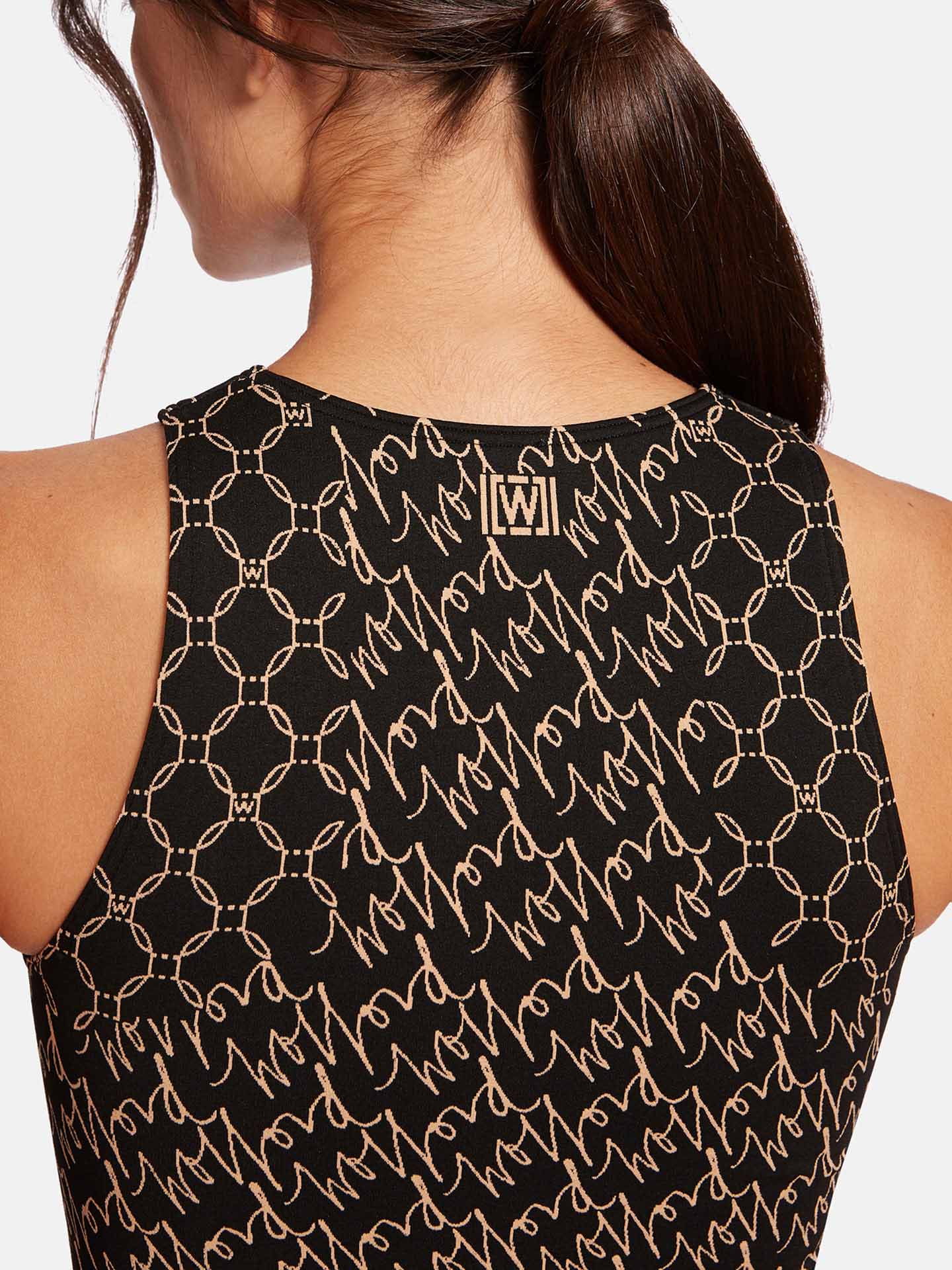 Wolford Aurora Monogram Crop Top