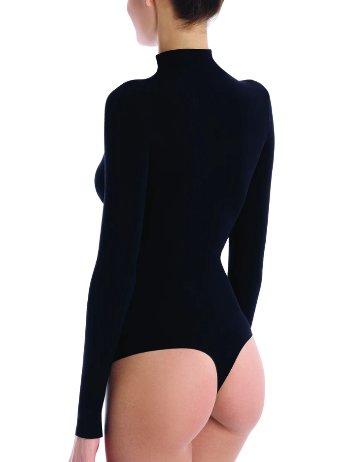 Commando Ballet Bodysuit Mockneck Long Sleeve