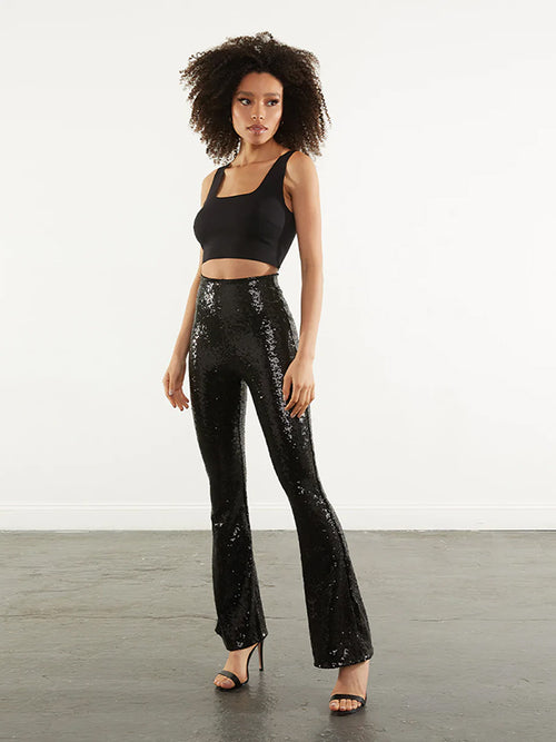 Commando sequin Flared Leggings