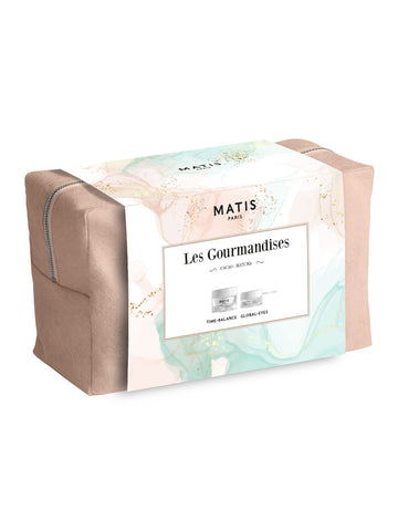 Matis Les Gourmandises Cacoa-Matcha Gift Set (Time Balance & Global Eyes)