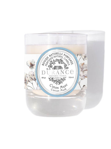 Durance Cotton Musk Candle (180g)