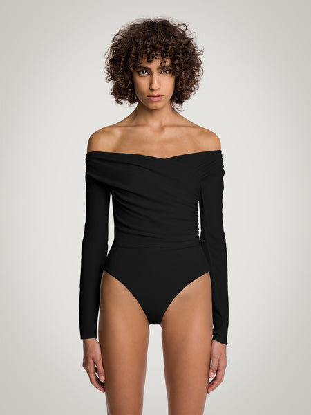 Wolford Gathered Cache-Coeur Body