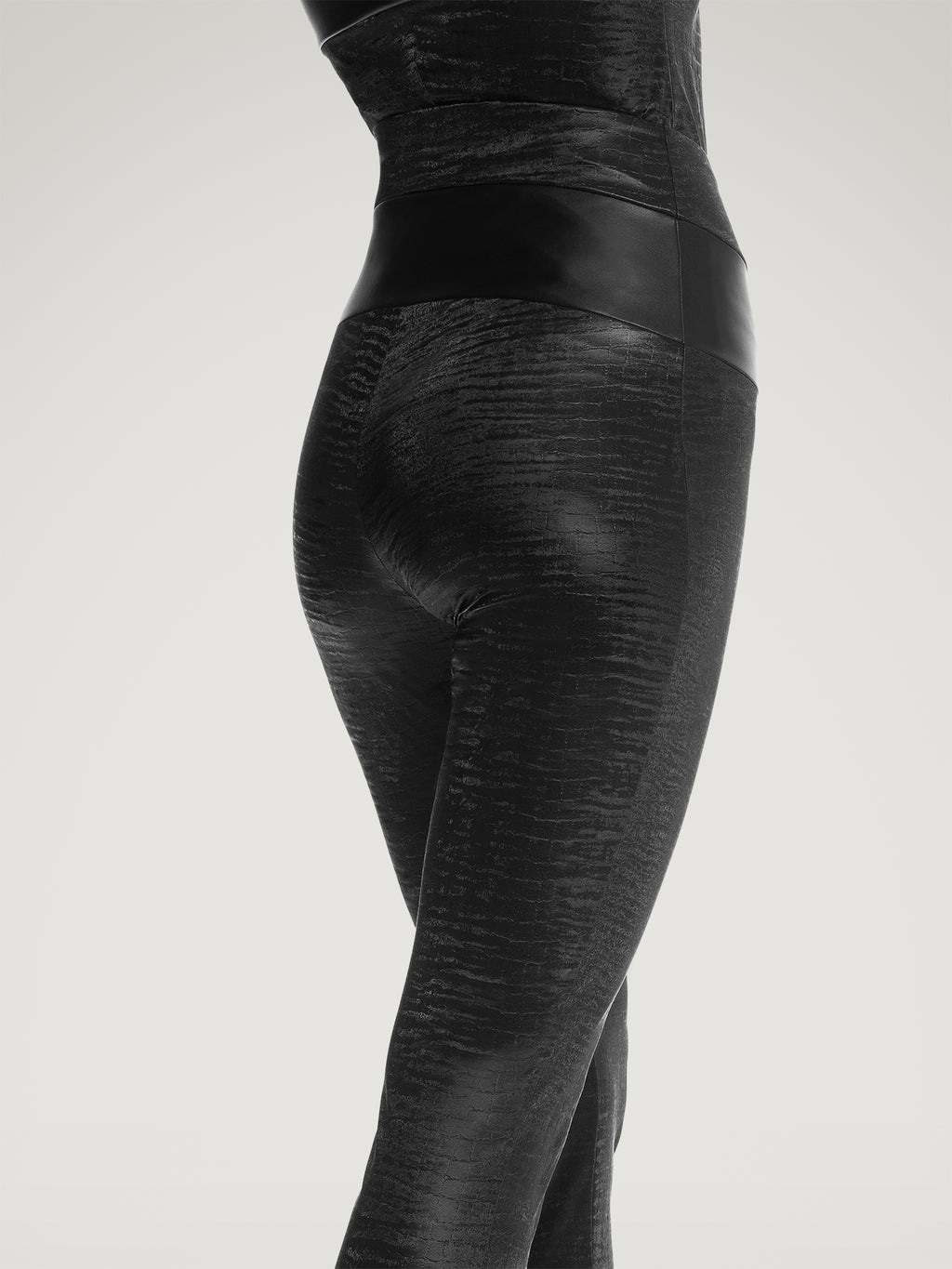 Wolford Croco Leggings - Black