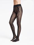 Wolford Crossband Net Tights