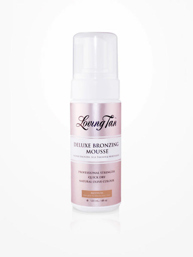 Loving Tan Deluxe Bronzing Tanning Mousse - Medium (120ml) – Beauty Fresh