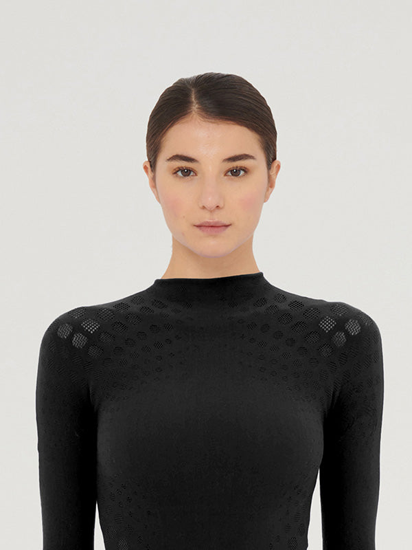 Wolford Dots Illusion Net Body