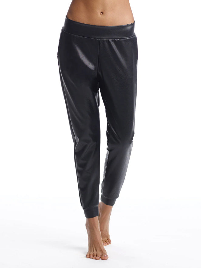 Commando Faux Leather Jogger