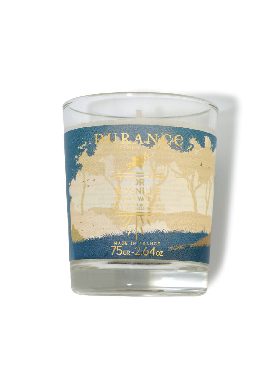 Durance Gold & Vanilla Candle (75g)
