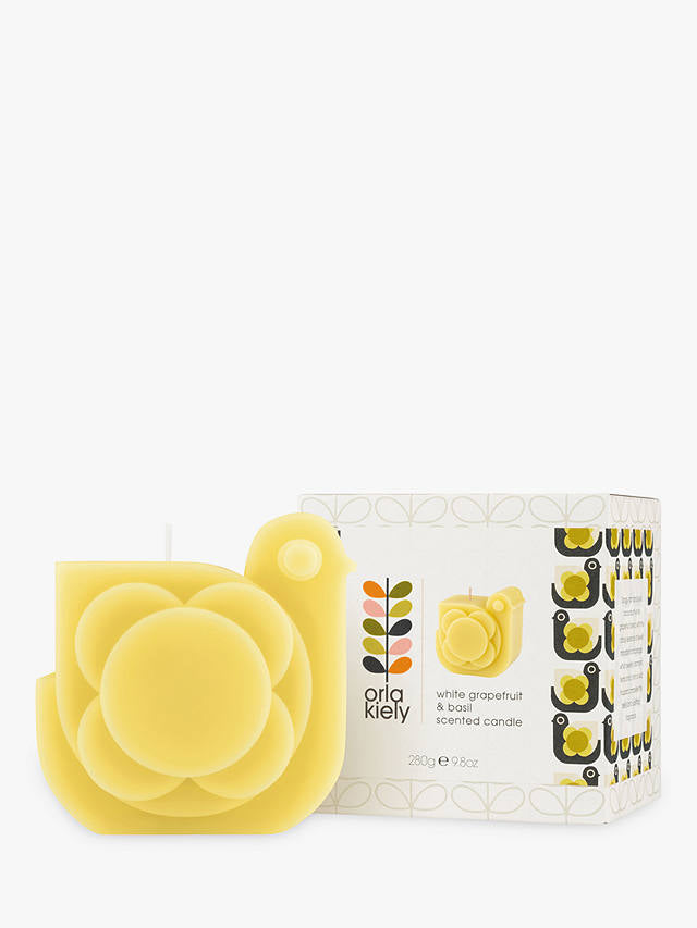 Orla Kiely Hen Moulded Candle