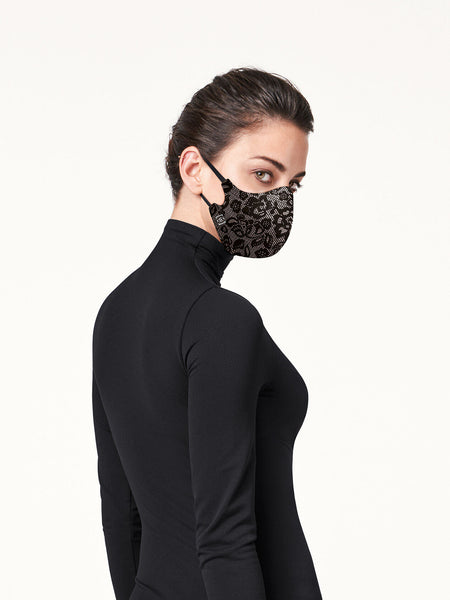Wolford Care Mask - Lace Silk